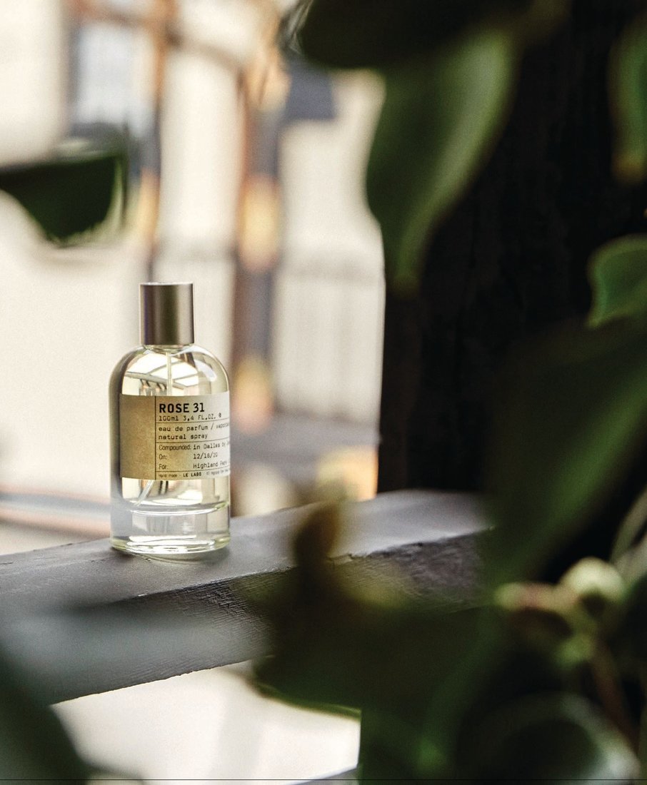 Rose 31 is one of the favorites from N.Y. perfumer Le Labo. PHOTO COURTESTY OF BRAND